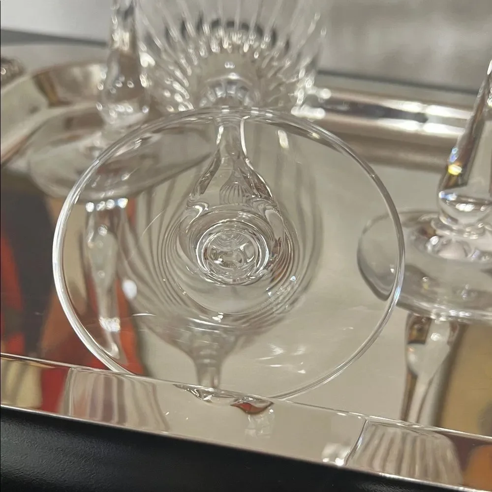 Royal Crystal Rock of Italy Solaris White Wine Glass Set 5